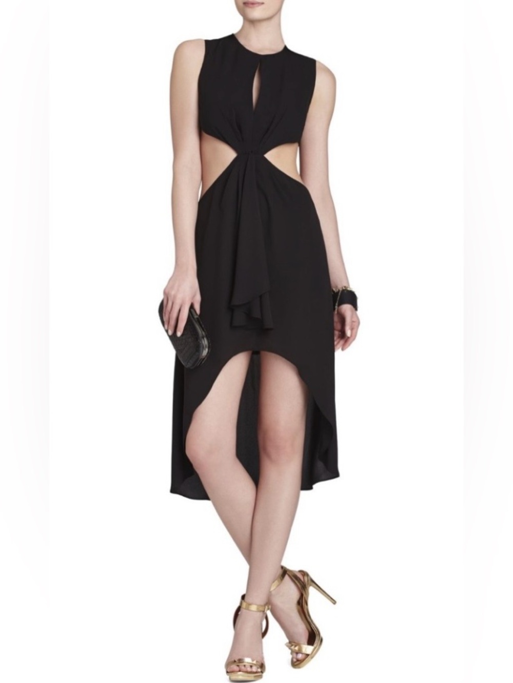 BCBGMaxAria Cutout Women’s Dress